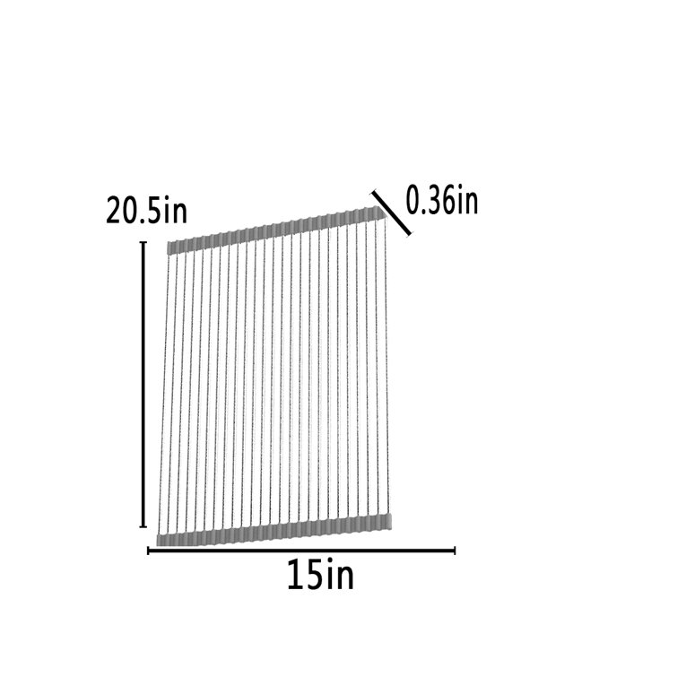 ZHILAI TENGSHUN TRADING INC Stainless Steel over the Sink Dish Rack